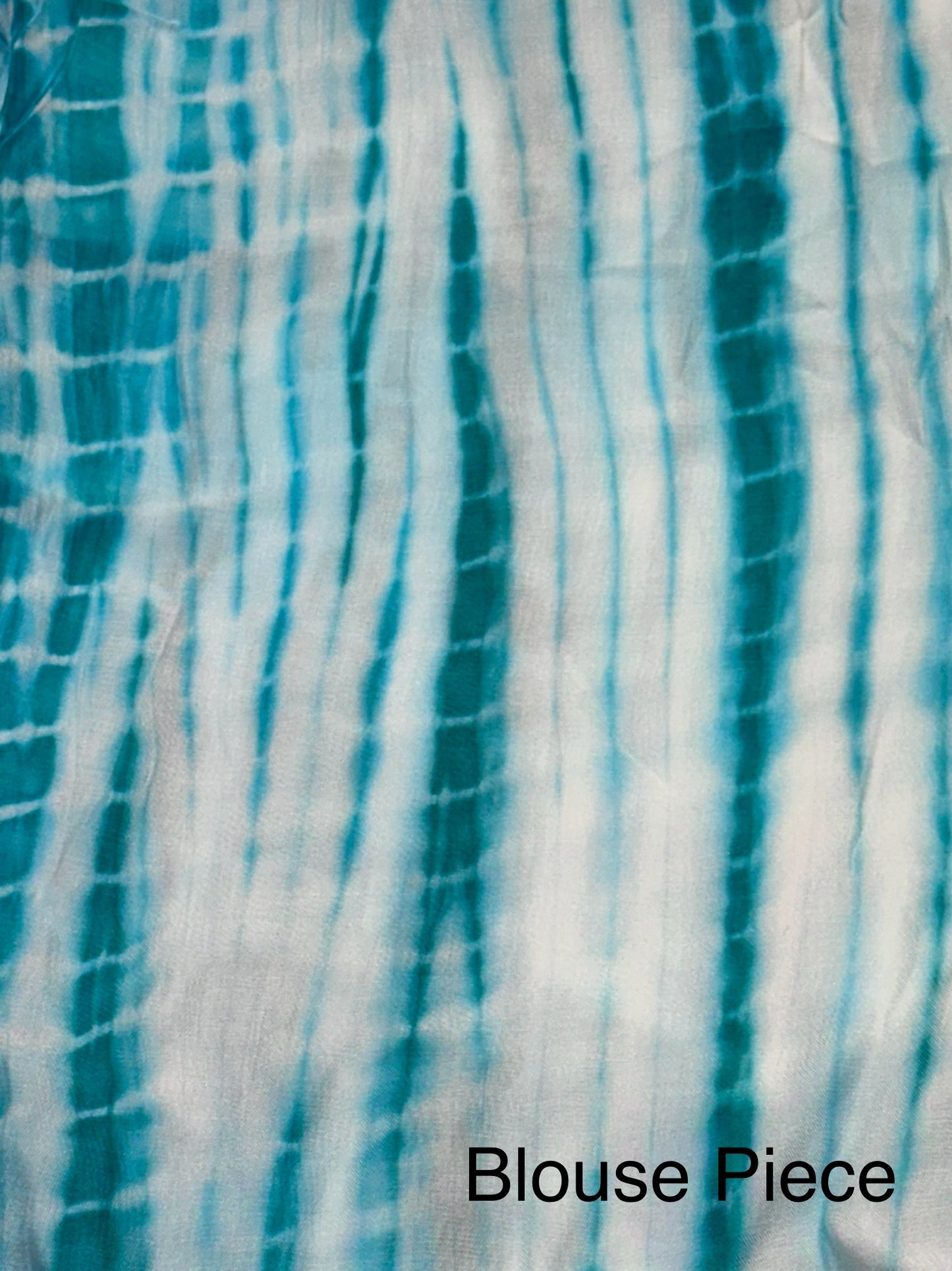 Sea Green Ombré Cotton Satin Saree