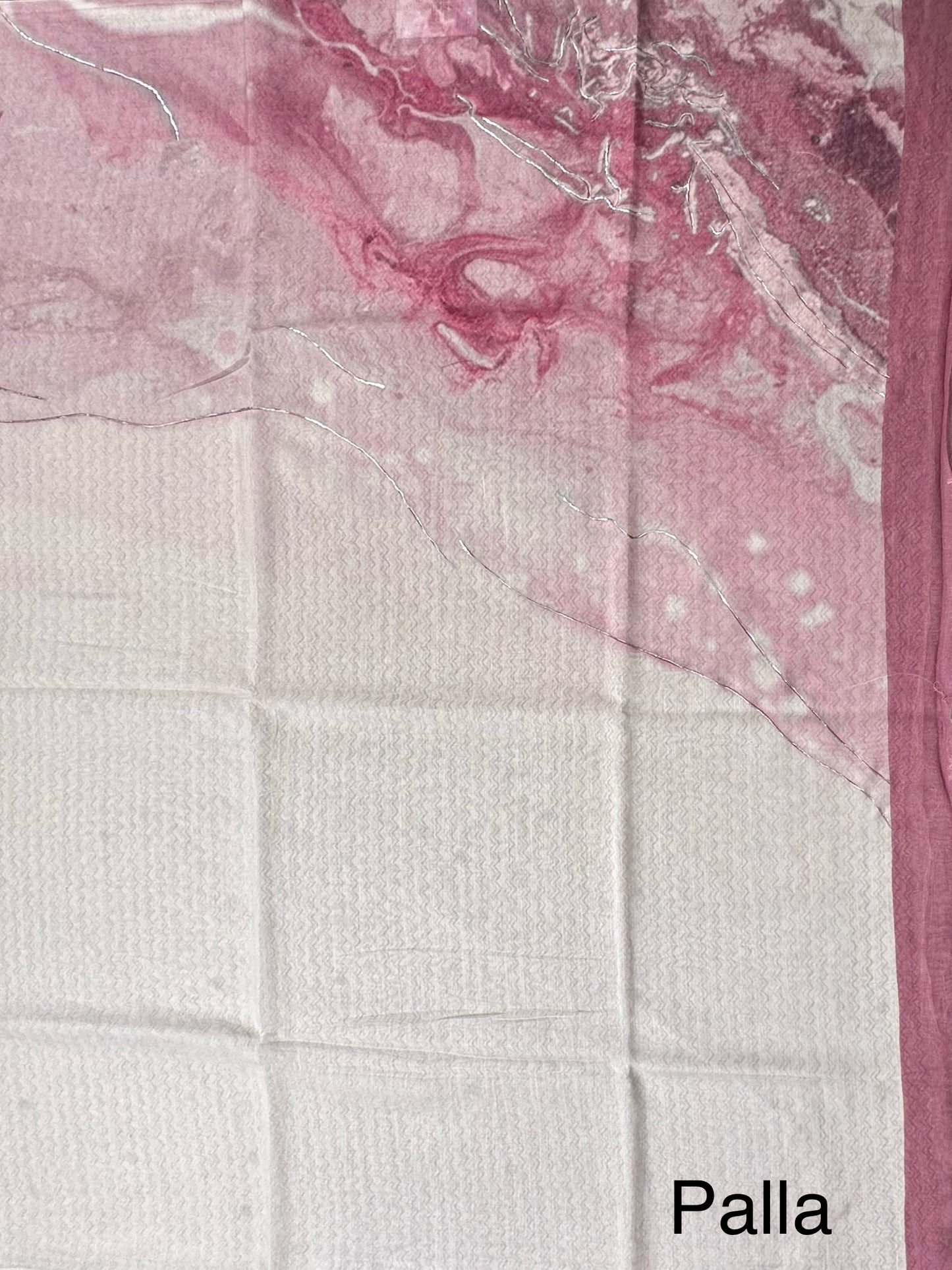 Magenta Samudrika Mul Mul Saree